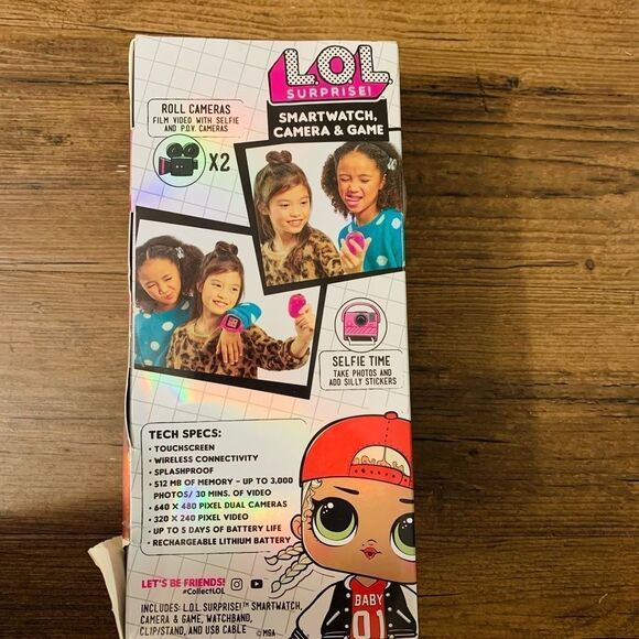 NEW LOL SUPRISE SMART WATCH , CAMERA AND GAME - Picture 6 of 6